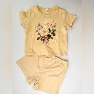 Floral Kids Set - Cream